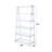 Airlene Ladder Bookcase in Black High Gloss and Chrome-22278897