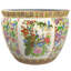 Satsuma Garden & Peacock Porcelain Fishbowl-13988888-13988890