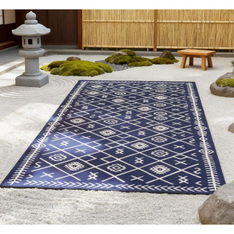 Tapis d'extérieur, tapis réversible pour patio