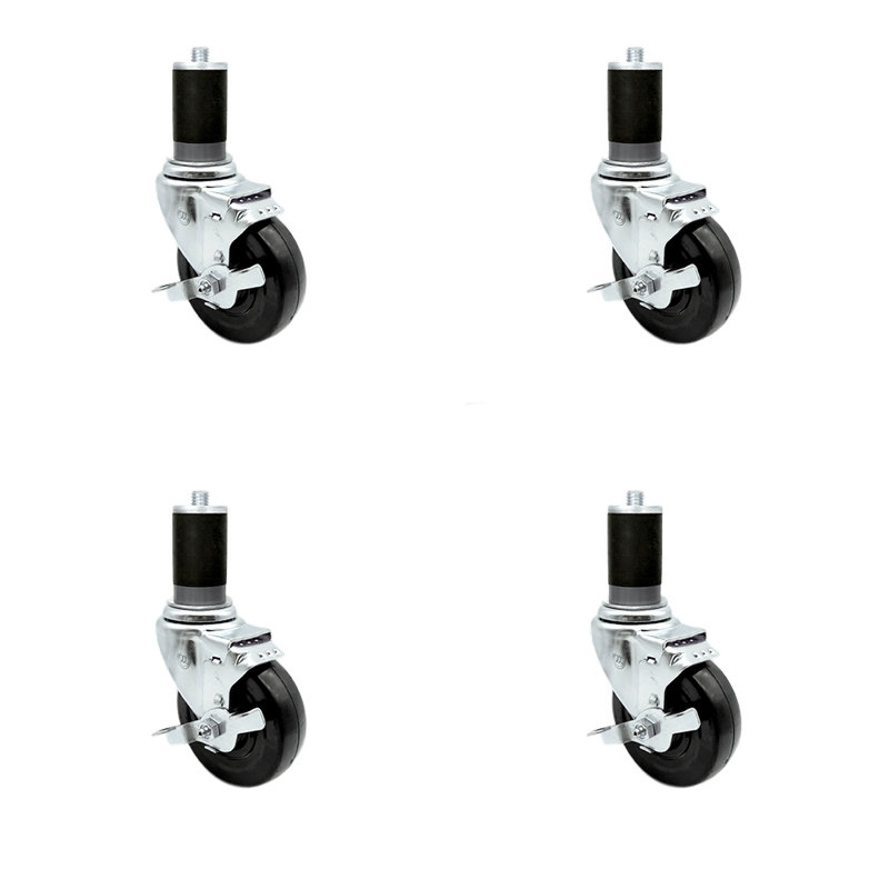 Hard Rubber Caster