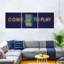 «Come To Play Game Room», reproduction sur toile-92899930
