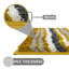 Tapis pour salle de bain 100% polyester griffé Griffie-500285676-500285690