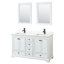 Meuble-lavabo double autoportant Deborah avec plateau en quartz-98285484-92725643-98285486
