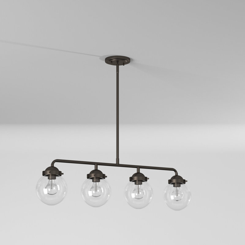 Wason 4 - Light Kitchen Island Pendant, Oil Rubbed Bronze