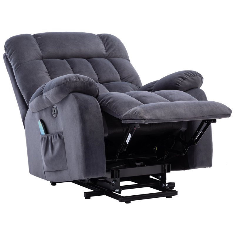 Medfield 91cm Wide Standard Recliner with Massager