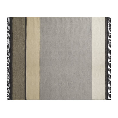 Right On Wool Striped Indoor Rug