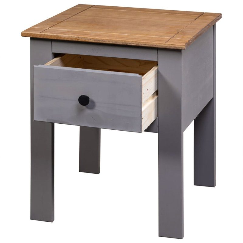 Kovel 46cm W Solid Wood Bedside Table