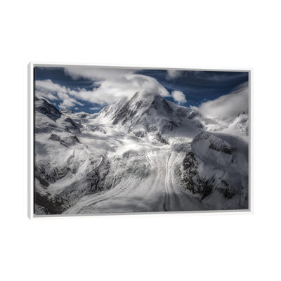 Glacial by Clara Gamito - Floater Frame Print on Canvas