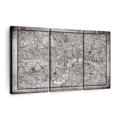 «City Map Of London Grunge» sur
