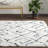 Aderita Toronto Shag Hand Tufted Performance Geometric Rug-19664810