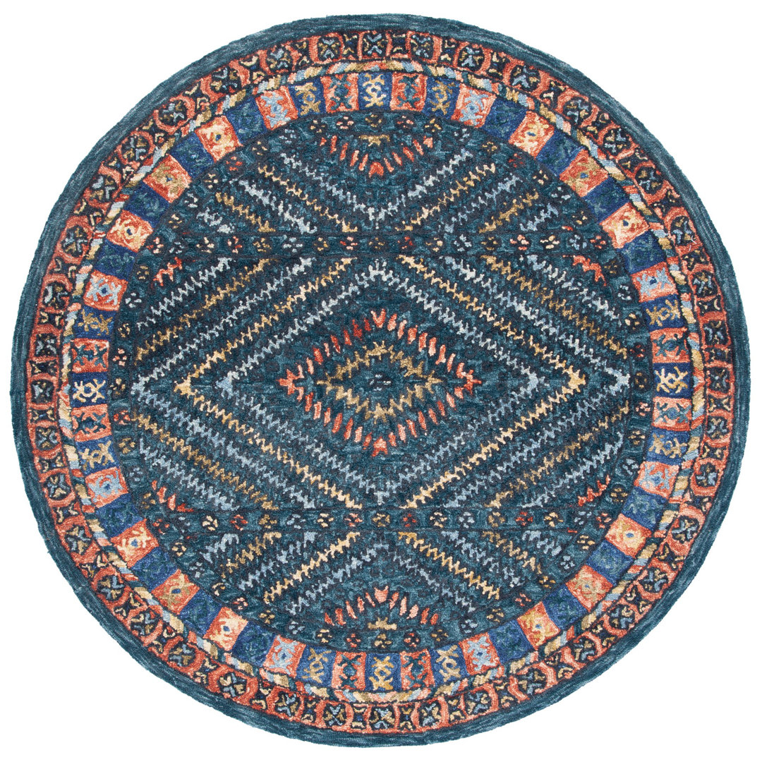 Illari Hand Tufted Wool Southwestern Rug Loon Peak® Rug 