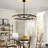 Elrey 36" W 36-Light Dimmable Crystal Chandelier-2143791396
