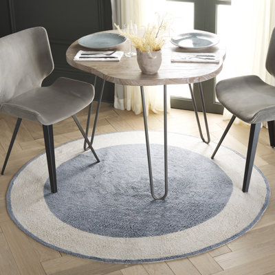 Tapis ivoire / bleu Easy Care 220