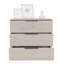 Commode 3 tiroirs Modern - H 27,35 po x l 16,65 po x P 27,81 po-94239235