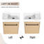 Meuble-lavabo mural 16 po avec lavabo pour petits espaces-1152161799
