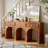 60" Solid Wood Console Table with Drawers