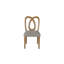 Chaise à dossier sculpté (ensemble de 2)