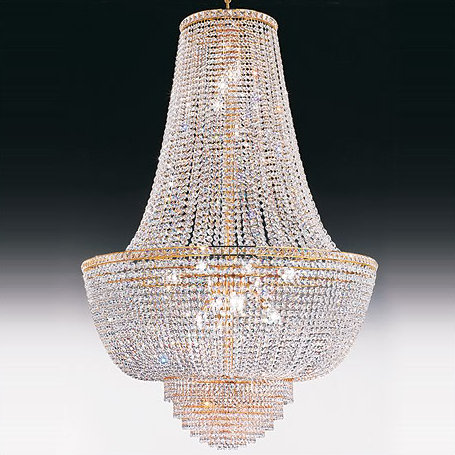 Settat 18 - Light Chandelier, 24K Gold