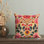 Housse de coussin réversible à motif floral Folk Maximalist