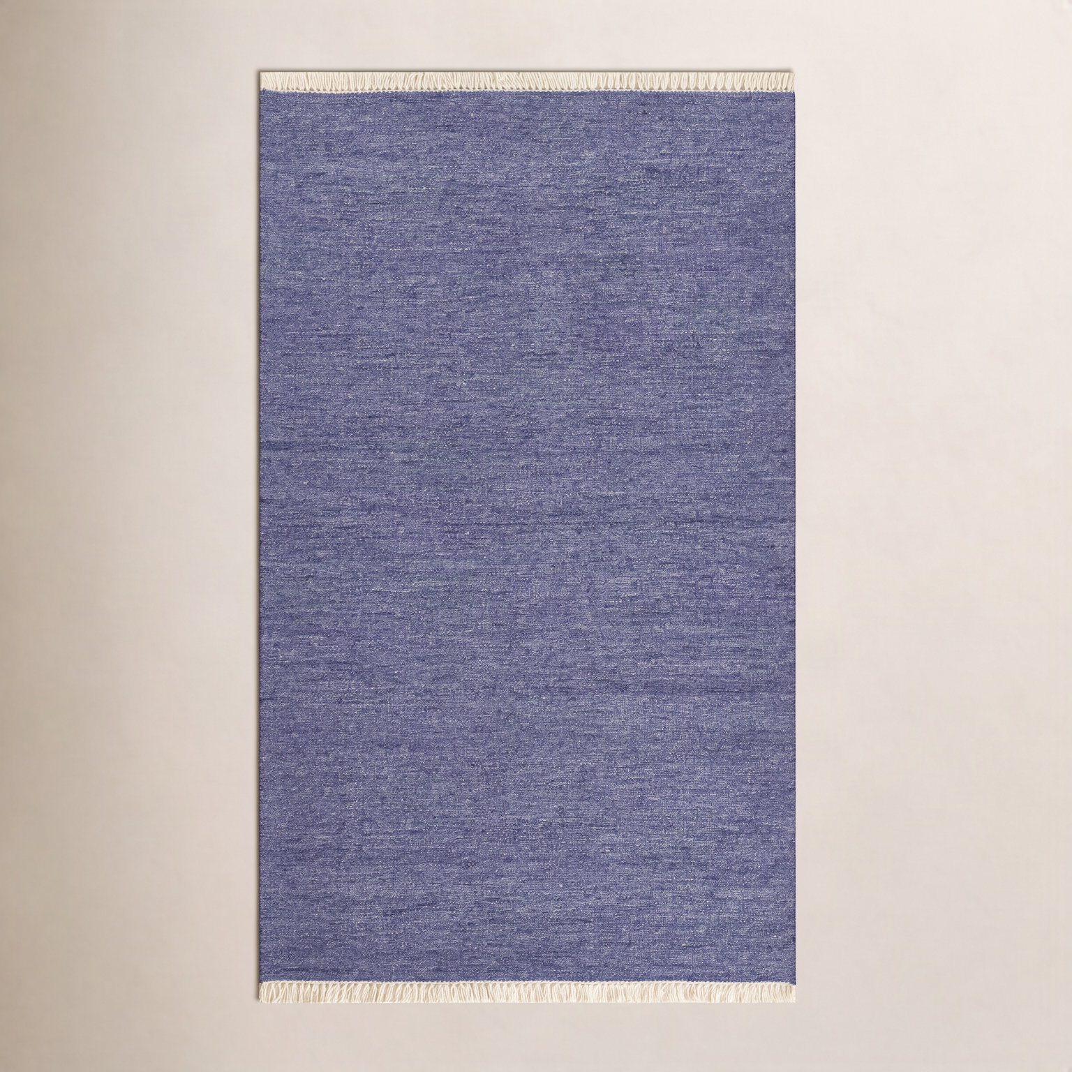 Cassandra Denim Hand-Woven Outdoor Rug, Rectangle 5' x 8'
