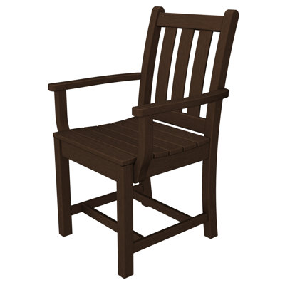 Lakeside POLYWOOD Traditional Garden Dining Arm Chair