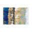 Resonate In Gold & Blue by Rachel Springer - Wrapped Canvas Painting-262097916