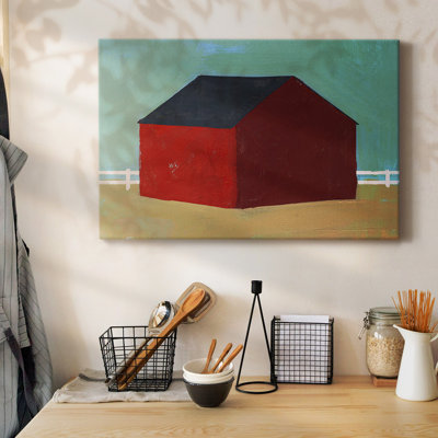 Big Red One III-Gallery Wrapped Canvas