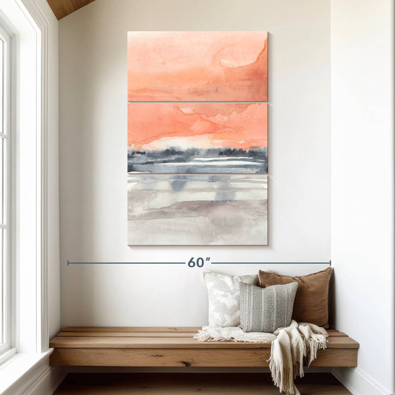 Corail ciel I, H 50 po x l 32 po
