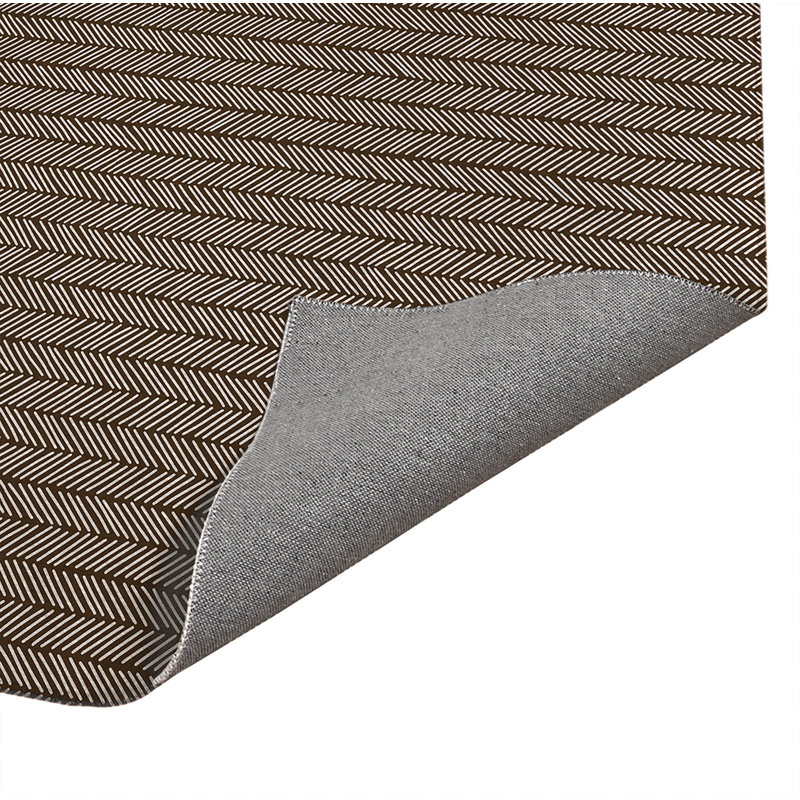 Paillasson à chevrons, Mocha Brown, L 36 po x L 24 po