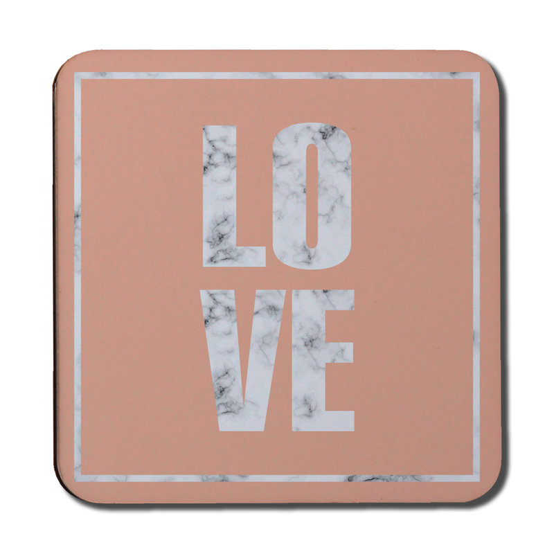 Square 6 Piece Coaster Set