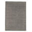 Tapis gris en laine noué à la main Slover