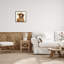 «Boho Cowgirl on Beige» par RB, impression sur toile-96119367-96119368