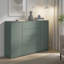 Chadwic Modern 4-drawer, 2-door sideboard, engineered wood, 143.9 cm W x 99.1 cm H x 34.9 cm D-124889385