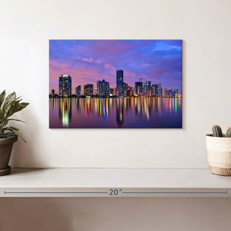 Baie Sirec Biscayne Miami, H 8 po x l 12 po
