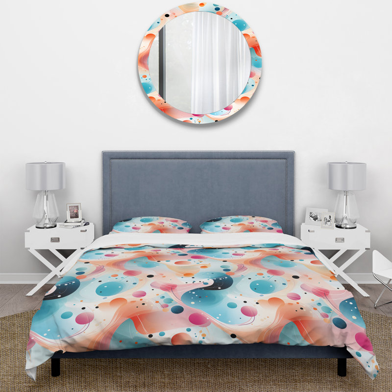 Ensemble de housse de couette Mystic Reverie, Housse de couette pour très grand lit et 2 très