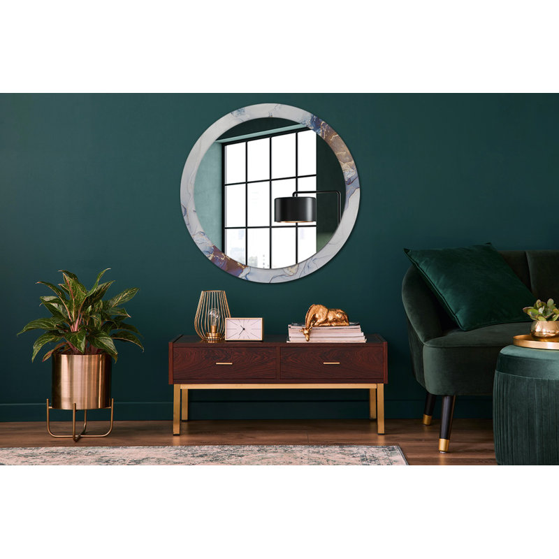 Huldar Glass Flat Wall Mirror