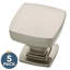 Parow 1-1/8 Antimicrobial Satin Cabinet Knob-62586171