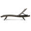 2 chaises longues de patio artificielles, structure en aluminium, sans assemblage, 78,41 po de profondeur x 27,50 po de largeur et 15,00 po de hauteur pour les chaises longues de terrasse, 2 pièces, finition, divertissement