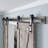 Classic Design Sliding Standard Double Barn Door Hardware Kit (Not Include Door)-63065861