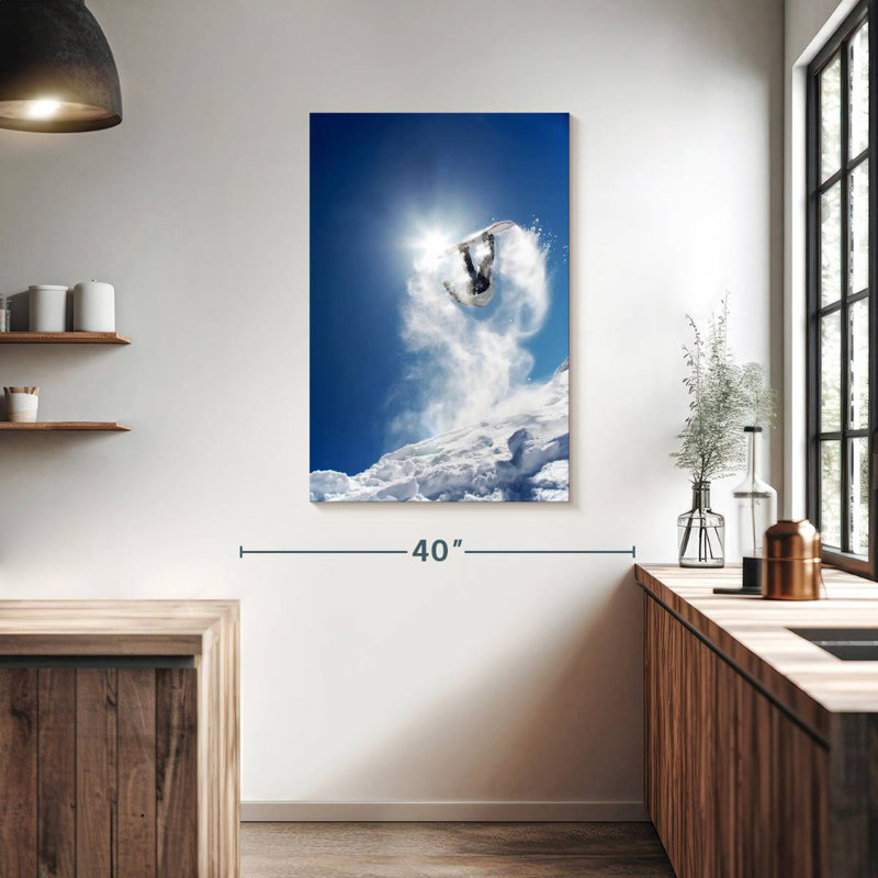 Snowboard en Italie, H 39 po x l 26 po