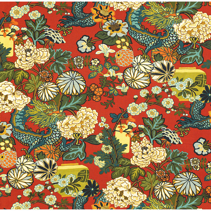 Chiang Mai Dragon Fabric, Lacquer