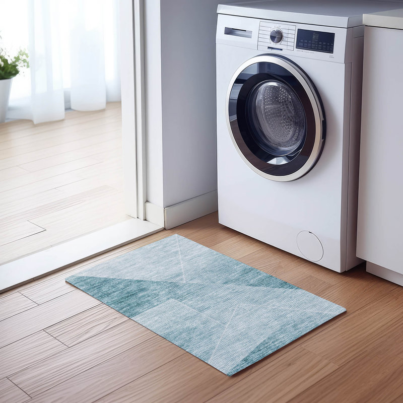  Malchow Non-Slip Indoor Door Mat, Rectangle 1'8" x 2'6"