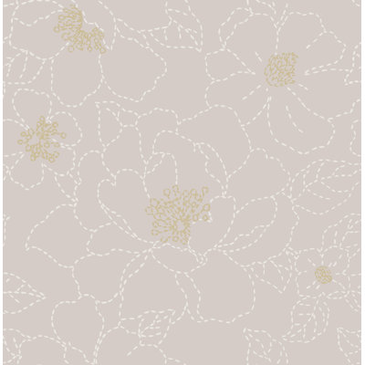 Double rouleau floral Camariya