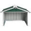 Remise de jardin durable en acier galvanisé vert Vidaxl-114612432-114612431