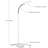 Litespan Slim 55 in. Industrial Dimmable LED Directional Task Floor Lamp-62954096