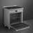SMEG 30" Professional Gas Range