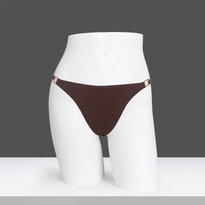 One-Piece HIPS Mannequin Lower Body Torso for Counter Display of Women's Lingerie, Buttocks Mannequin Display Pedestal Stands