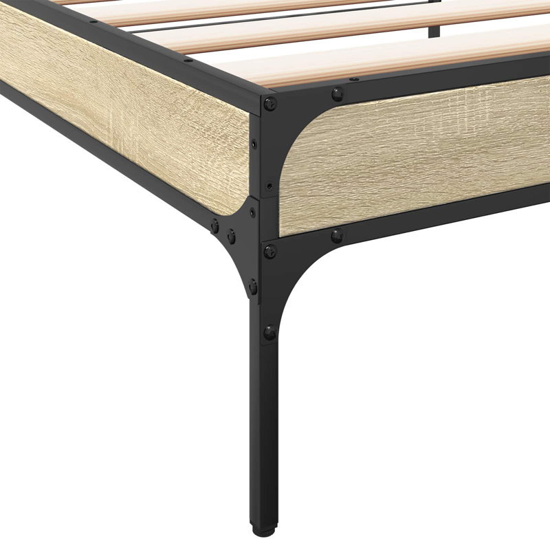 Bed Frame, Sonoma Oak
