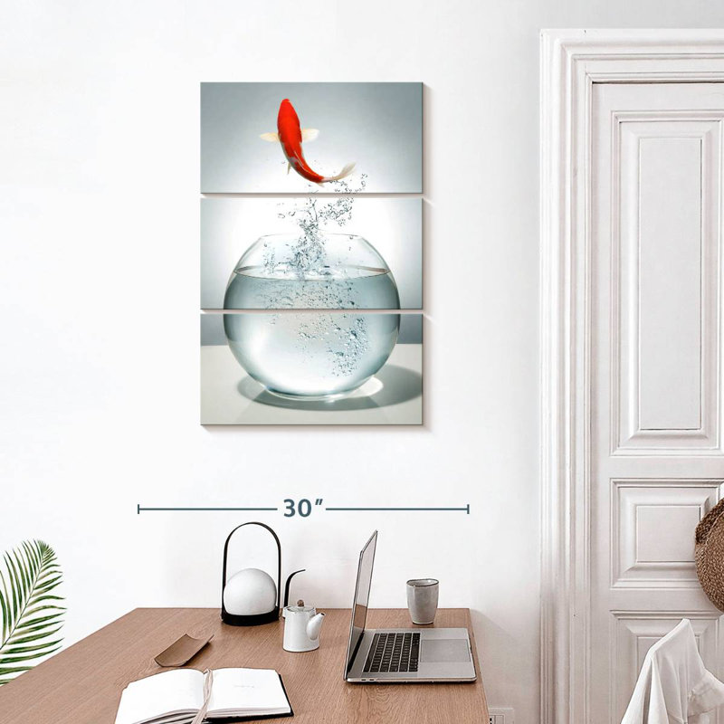 Brampt Fish Bowl Escape, H 32 po x l 20 po