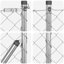 Chain Link Fence With 7 Flanged Posts Galvanised Steel-215825578-215825575